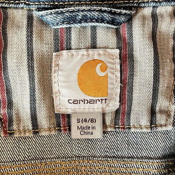 Vintage Carhartt Jean Jacket size Small - Picture 11 of 12